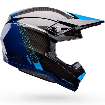 Casque cross Bell MOTO-10 SPHERICAL STRIKE 2026 - Bleu
