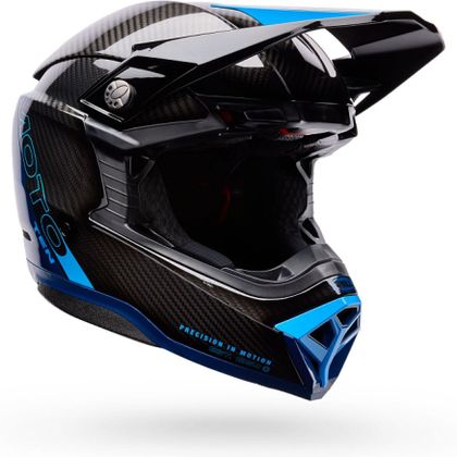 Casque cross Bell MOTO-10 SPHERICAL STRIKE 2026 - Bleu Ref : EL0862 
