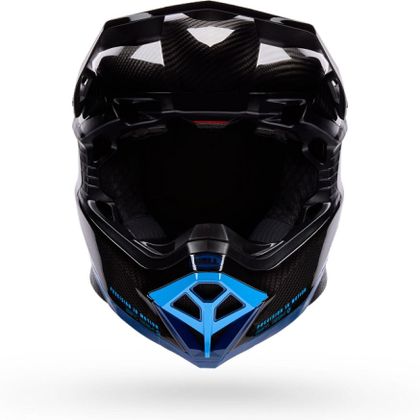 Casque cross Bell MOTO-10 SPHERICAL STRIKE 2026 - Bleu