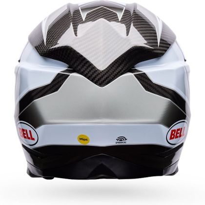 Bell MOTO-10 SPHERICAL GRID 2026 Cross helmet - White / Black