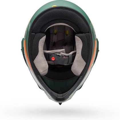 Casque intégral Bell MX-9 ADVENTURE MIPS - TRAIL - Vert / Orange