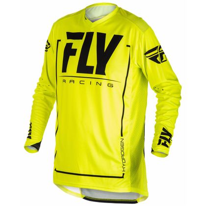 Camiseta de motocross Fly LITE HYDROGEN - AMARILLO FLÚOR NEGRO - 2018 2018