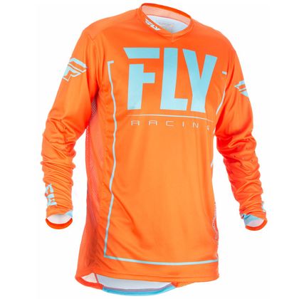 Camiseta de motocross Fly LITE HYDROGEN - NARANJA AZUL - 2018 2018 Ref : FL0303 