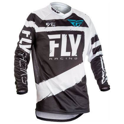 Camiseta de motocross Fly F16 - BLANCO NEGRO - 2018 Ref : FL0248 
