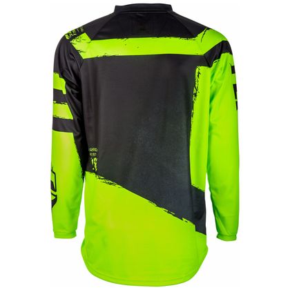 Maillot cross Fly F16 YOUTH - NOIR JAUNE FLUO - 