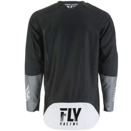 Camiseta de motocross Fly EVOLUTION DST - BLACK WHITE 2019