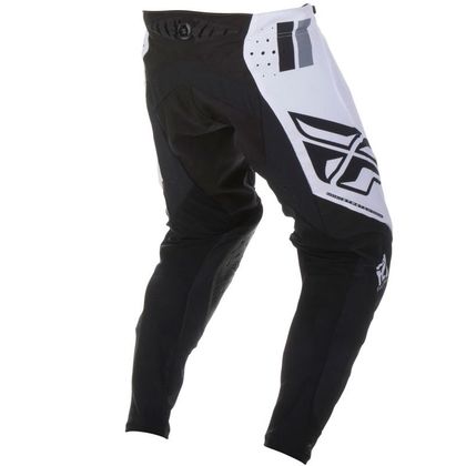 Pantalón de motocross Fly EVOLUTION DST - BLACK WHITE 2019