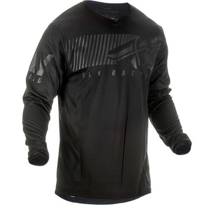 Camiseta de motocross Fly KINETIC SHIELD - BLACK 2019 Ref : FL0503 