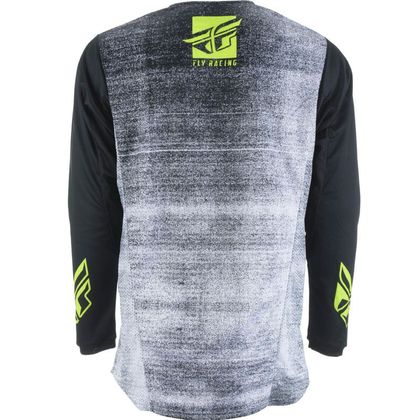 Camiseta de motocross Fly KINETIC NOIZ - BLACK HI-VIS 2019