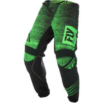 Pantalón de motocross Fly KID KINETIC NOIZ - NEON GREEN BLACK Ref : FL0552 