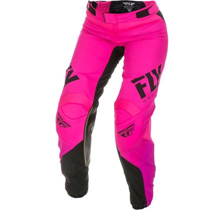 Pantalón de motocross Fly WOMEN'S LITE - NEON PINK BLACK 2019 Ref : FL0534 