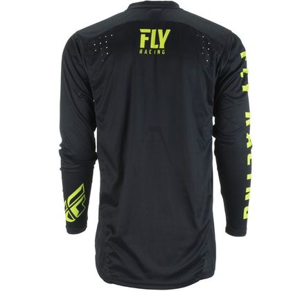 Camiseta de motocross Fly LITE HYDROGEN - BLACK HI VIS 2019