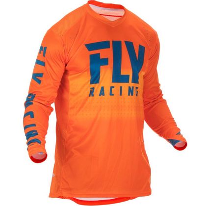 Camiseta de motocross Fly LITE HYDROGEN  - ORANGE NAVY 2019