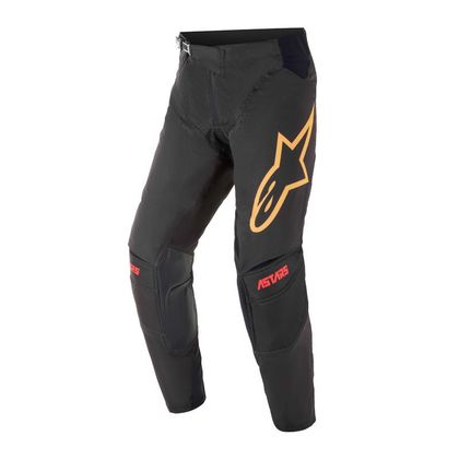 Pantalón de motocross Alpinestars TECHSTAR - VENOM - BLACK BRIGHT RED ORANGE 2021 Ref : AP12059 