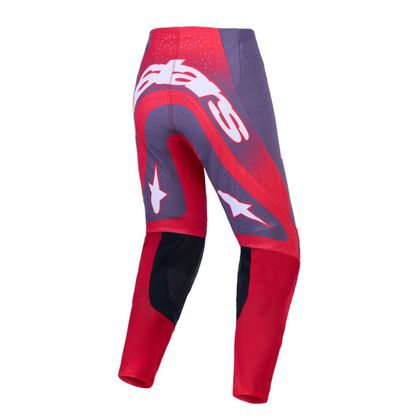 Pantalon cross Alpinestars SUPERTECH - HITEN AFD 2027 - Gris / Rouge