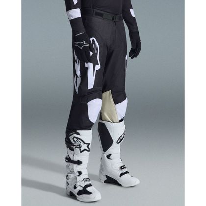 Alpinestars RACER AIR - RIWAY 2025 Cross-country pants - Black / White