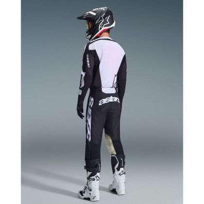 Alpinestars RACER AIR - RIWAY 2025 Cross-country pants - Black / White