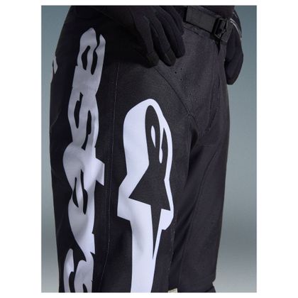 Alpinestars RACER AIR - RIWAY 2025 Cross-country pants - Black / White