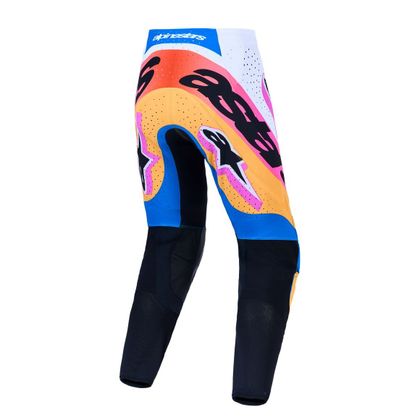 Krosové kalhoty Alpinestars SUPERTECH - DYNA 2027 - Bílá / Modrá