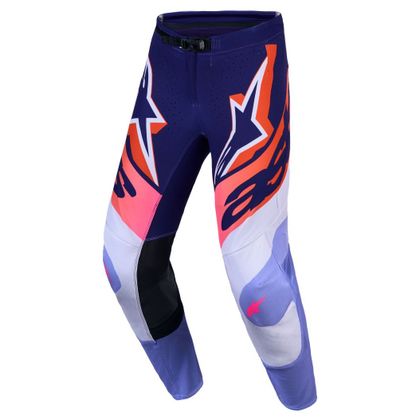 Krosové kalhoty Alpinestars SUPERTECH - DYNA 2027 - Fialový / Růže Ref: AP4476 