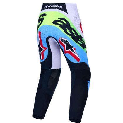 Krosové kalhoty Alpinestars SUPERTECH - DYNA 2027 - Bílá / Zelená