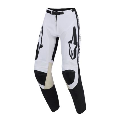 Pantalon cross Alpinestars RACER - RIWAY 2025 - Blanc / Noir Ref : AP4005 