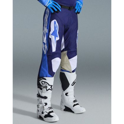 Alpinestars RACER - RIWAY 2025 Cross-Hose - Blau / Weiß