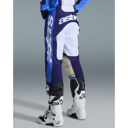 Alpinestars RACER - RIWAY 2025 Cross-Hose - Blau / Weiß