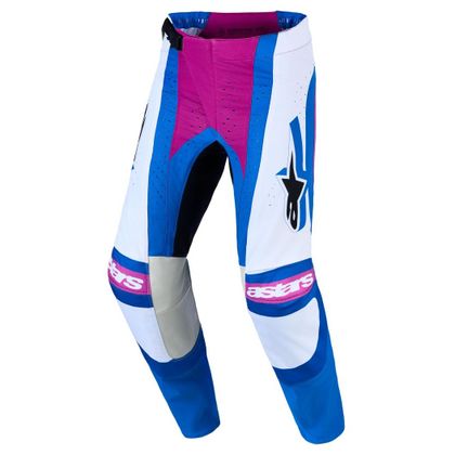 Pantalon cross Alpinestars TECHSTAR - MAVEN 2027 - Blanc / Rose Ref : AP4485 