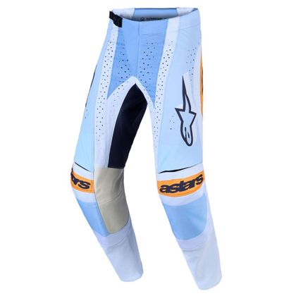 Spodnie cross Alpinestars TECHSTAR - MAVEN 2027 - Biały / Niebieski Nr ref.: AP4484 