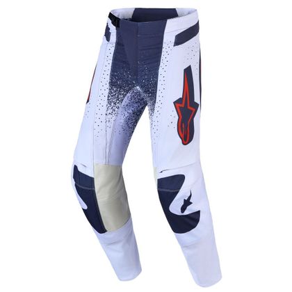 Pantalon cross Alpinestars TECHSTAR - SWAN 2027 - Gris / Rouge Ref : AP4494 