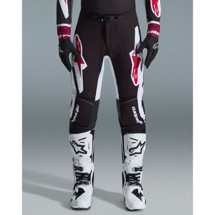 Alpinestars SUPERTECH - AFD V 2025 Cross-Hose - Schwarz / Rot
