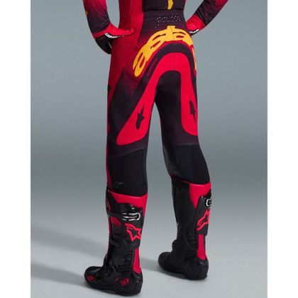 Alpinestars SUPERTECH - SCZ 2025 Cross-country pants - Red / Black