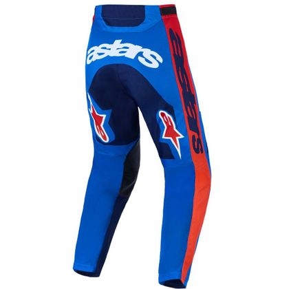 Pantalon cross Alpinestars RACER - HUNT 2027 - Bleu / Rouge