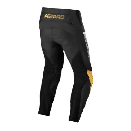 Pantalon cross Alpinestars TECHSTAR QUADRO - BLACK YELLOW TANGERINE 2022
