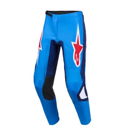 Alpinestars FLUID - GRID 2025 Cross-country pants - Blue / Red Ref : AP4018 