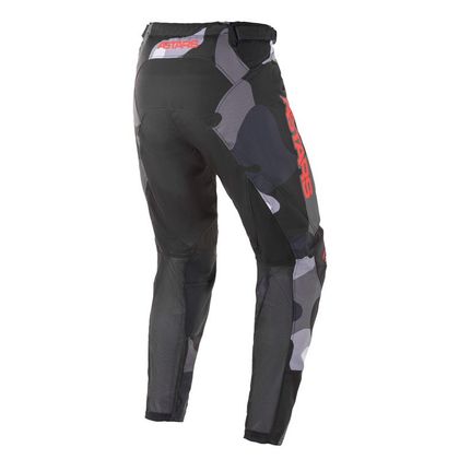 Pantalón de motocross Alpinestars RACER - TACTICAL - GRAY CAMO RED FLUO 2021