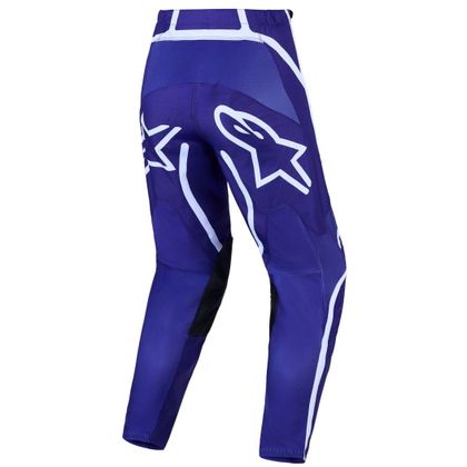 Pantalon cross Alpinestars FLUID - APEX V2 2027 - Bleu / Blanc