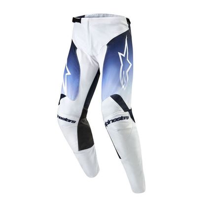 Pantaloni da cross Alpinestars RACER - HOEN 2023 - Bianco / Blu Ref : AP12758 