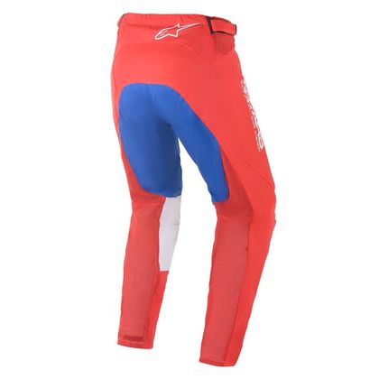 Pantalón de motocross Alpinestars RACER - SUPERMATIC - BRIGHT RED BLUE OFF WHITE 2021