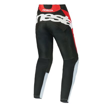 Pantalon cross Alpinestars RACER - VEIL - HONDA 2025 - Gris / Rouge
