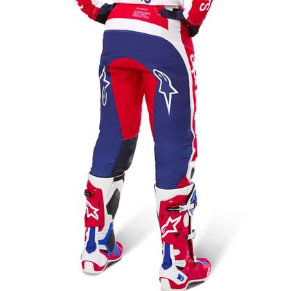 Alpinestars TECHSTAR - LIMITED EDITION - FORTITUDE 2025 Cross-country pants - Red / White