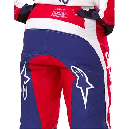 Alpinestars TECHSTAR - LIMITED EDITION - FORTITUDE 2025 Cross-country pants - Red / White