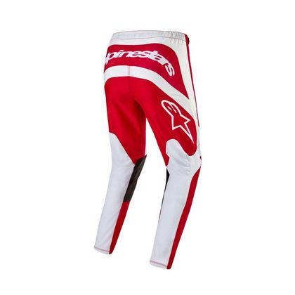 Pantalon cross Alpinestars FLUID - LURV 2023 - Rouge / Blanc