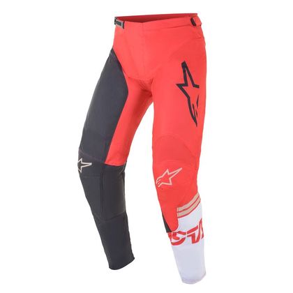 Pantalón de motocross Alpinestars RACER - COMPASS - ANTHRACITE RED FLUO WHITE 2021 Ref : AP12112 