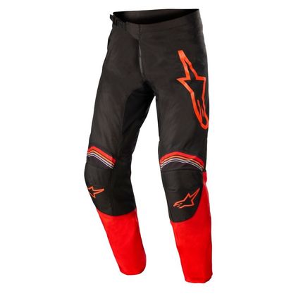 Pantaloni da cross Alpinestars FLUID SPEED - BLACK BRIGHT RED 2022 Ref : AP12484 