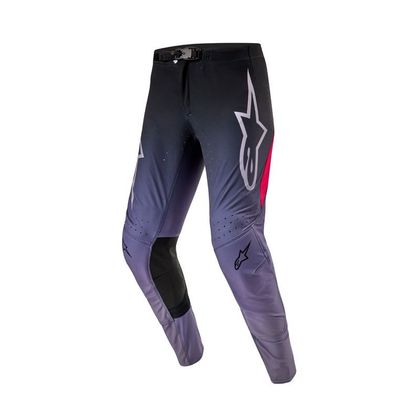 Pantaloni da cross Alpinestars SUPERTECH - DADE 2023 - Rosso / Viola Ref : AP3185 