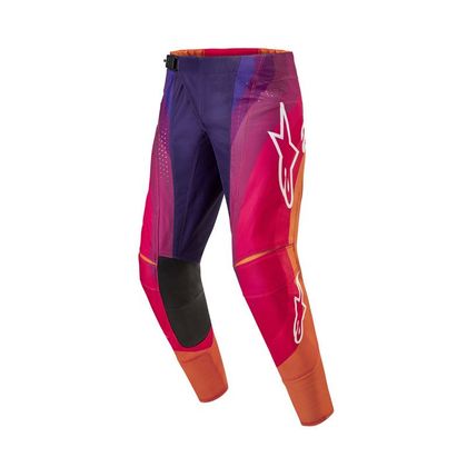 Pantalon cross Alpinestars TECHSTAR - PNEUMA 2023 - Violet / Orange