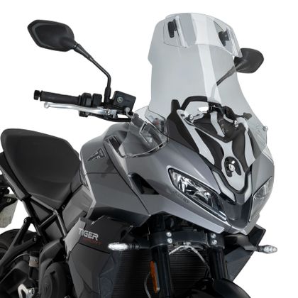 Bulle Puig TOURING AVEC VISIERE - Gris