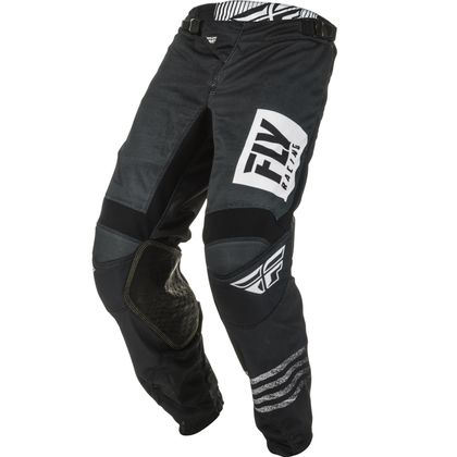 Pantalón de motocross Fly KINETIC MESH NOIZ BLACK WHITE 2020 Ref : FL0742 